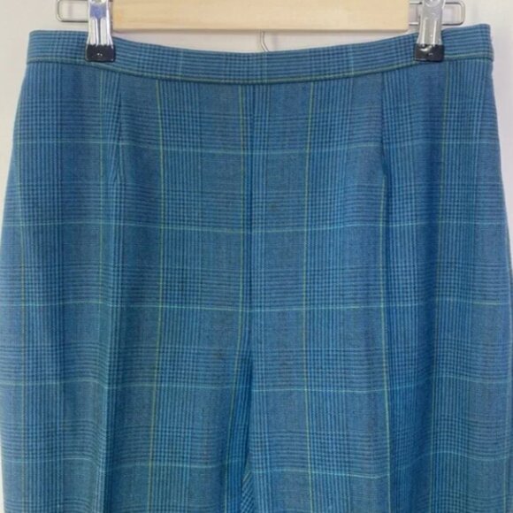 Kenzo Jungle plaid wool blend pants - Picture 3 of 7